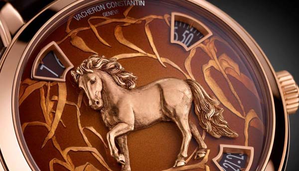 錶盤上的微型立體工藝